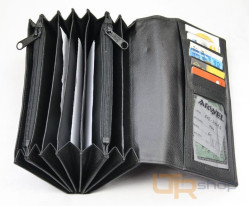 2401C číšnická peněženka Arwel v boku na karty