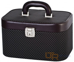 230804-011 kosmetický kufr BLADOT černý puntík DUP