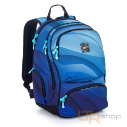 ROTH 25036 B modrý studentský batoh Topgal