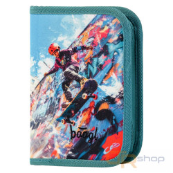 A-34800 školní penál jednopatrový Skatepark BAAGL