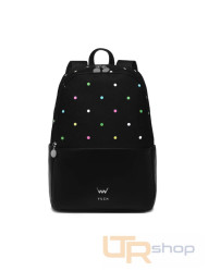 ZANE DOTTY BLACK prostorný batoh na zip