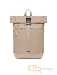 VIRION DOTTY BEIGE sportovní roll-top batoh Vuch