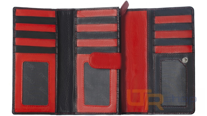 detail SG-09 dámská kožená peněženka Segali