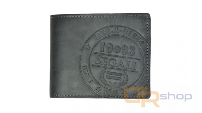 detail 614827A pánská kožená peněženka Segali