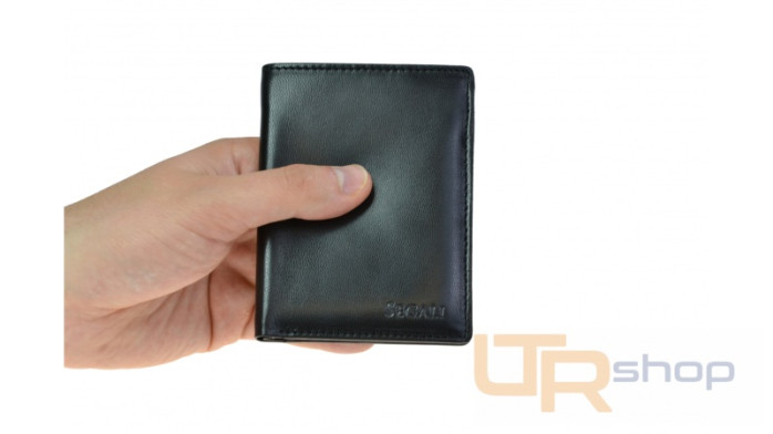 detail SG-7476 3305 kožené pozdro na doklady Segali