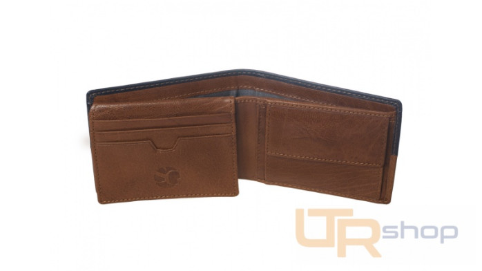 detail SG-80892 pánská kožená peněženka Segali