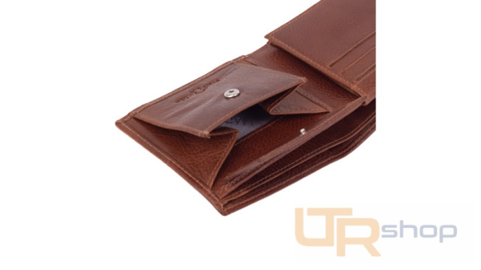 detail 985 pánská kožená peněženka Segali