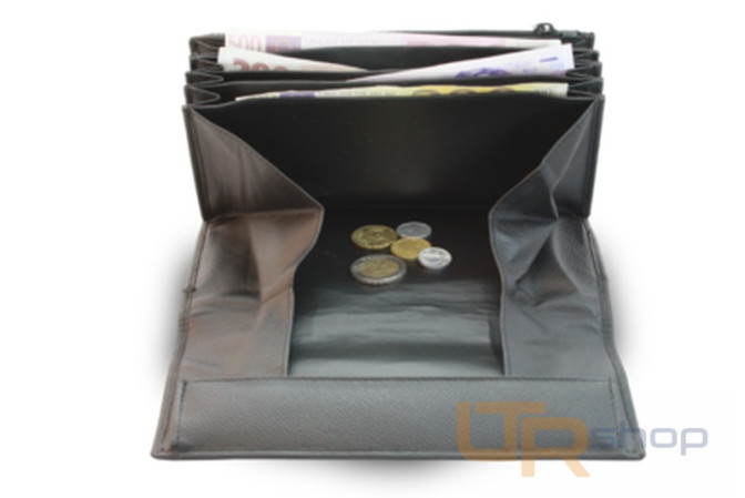 detail 2401 B kožená číšnická peněženka Arwel