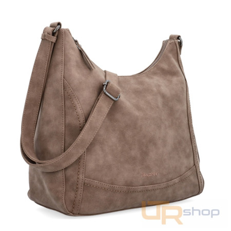 detail 1104 crossbody s prošitím na přední straně kabelka TANGERIN