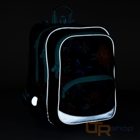 detail BAZI 22003 G školní lehký batoh s motýlky Topgal