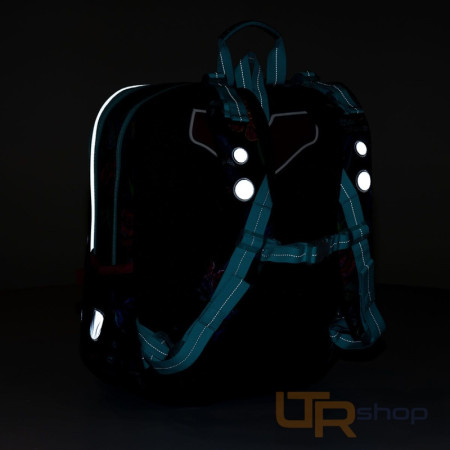 detail BAZI 22003 G školní lehký batoh s motýlky Topgal