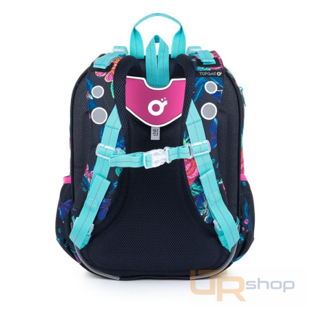detail BAZI 22003 G školní lehký batoh s motýlky Topgal