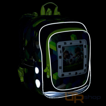 detail ENDY 24015 školní batoh Topgal Minecraft World