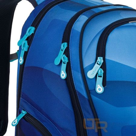 detail ROTH 25036 B modrý studentský batoh Topgal