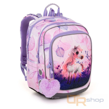 detail ENDY 25073 lehký školní batoh s koníčkem