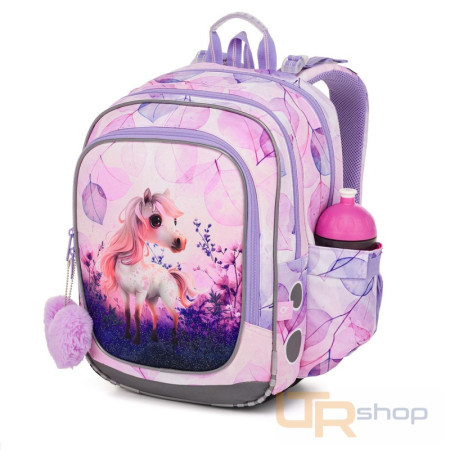 detail ENDY 25073 lehký školní batoh s koníčkem