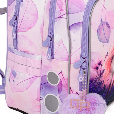 detail ENDY 25073 lehký školní batoh s koníčkem