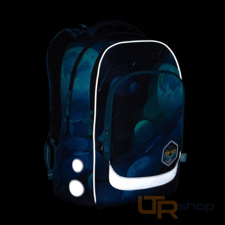 detail LORI 25076 školní batoh Galaxy Explorer