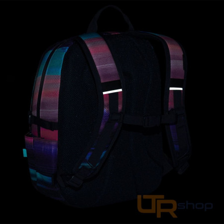 detail VIKI 26038 studentský batoh Barevný gradient Topgal