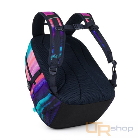 detail VIKI 26038 studentský batoh Barevný gradient Topgal