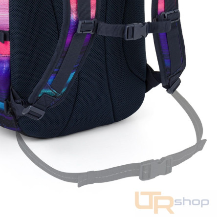 detail VIKI 26038 studentský batoh Barevný gradient Topgal