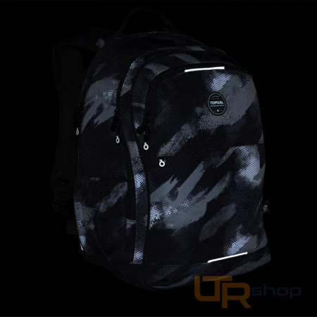 detail RONY 26040 studentský batoh Urban Camouflage Topgal