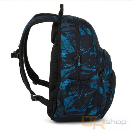 detail SKYE 26044 studentský batoh Blue Abstract Topgal