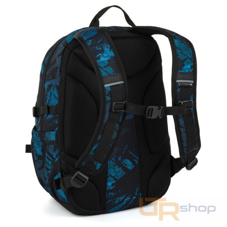 detail SKYE 26044 studentský batoh Blue Abstract Topgal