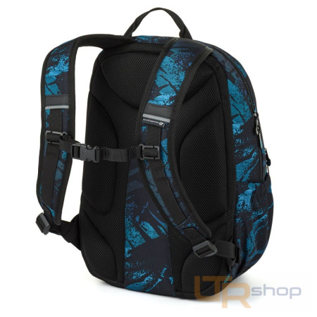 detail SKYE 26044 studentský batoh Blue Abstract Topgal