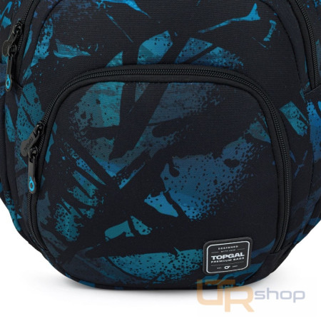 detail SKYE 26044 studentský batoh Blue Abstract Topgal