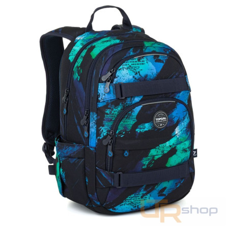 detail VIKI 26045 studentský batoh Azure Splash Topgal