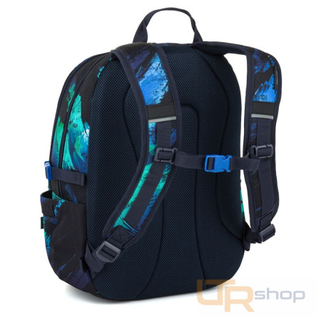 detail VIKI 26045 studentský batoh Azure Splash Topgal