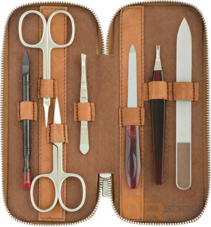 detail 230401-584 kožená střední manikúra KRISTÝNA