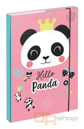 detail A-8478 desky na školní sešity A4 Panda BAAGL