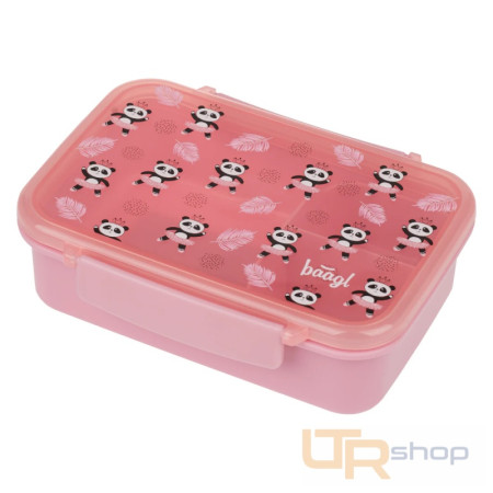 detail A-34477 box na svačinu s přihrádkami Panda BAAGL