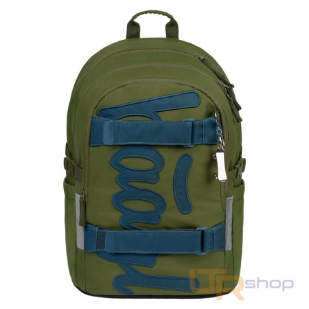 detail A-36055 školní batoh Skate Olive BAAGL