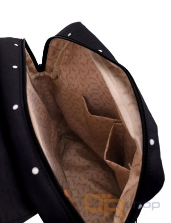 detail CORBIN DOTTY BLACK látkový batoh Vuch P11805