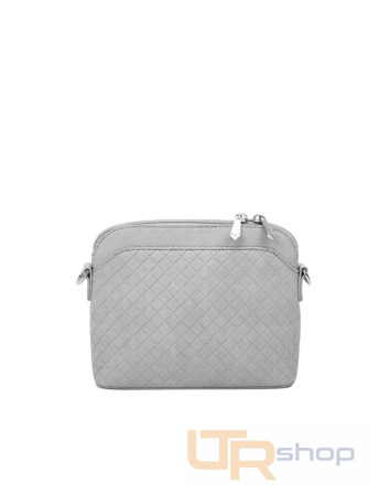 detail FOSSY MINI GREY malá crossbody kabelka s řetízkem