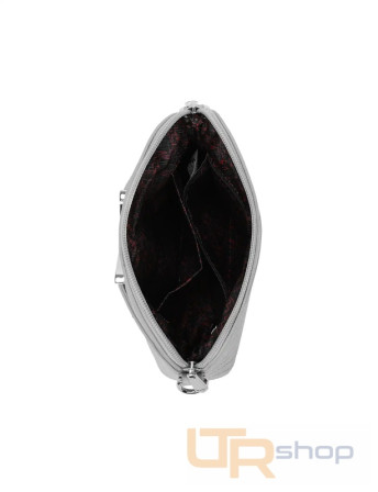 detail FOSSY MINI GREY malá crossbody kabelka s řetízkem