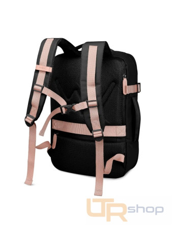 detail FOPPE BLACK velký a prostorný cestovní batoh P13890