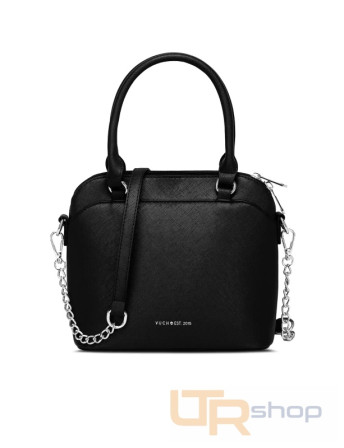 detail FOSSY GALA BLACK elegantní kabelka do ruky P14165