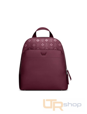 detail FILIPA MN WINE elegantní městský batůžek s monogramem