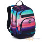 náhled VIKI 26038 studentský batoh Barevný gradient Topgal