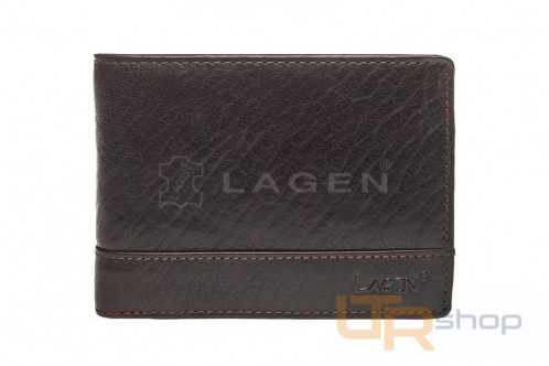 LM-64665/T peněženka pánská kožená LAGEN