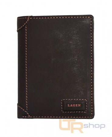 detail LG-1124 peněženka pánská kožená LAGEN