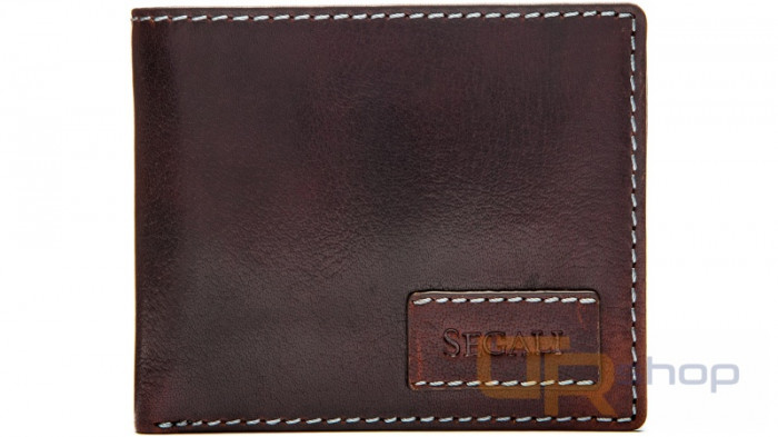 detail 1031 pánská kožená peněženka Segali