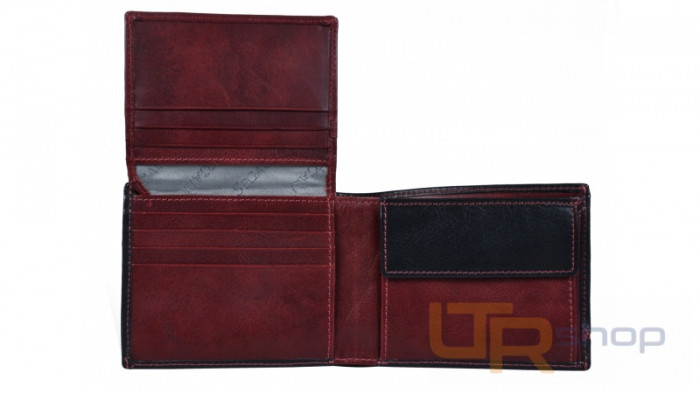 detail 753.115.026 pánská kožená peněženka Segali