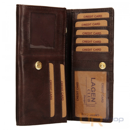detail PWL-388 peněženka dámská kožená LAGEN