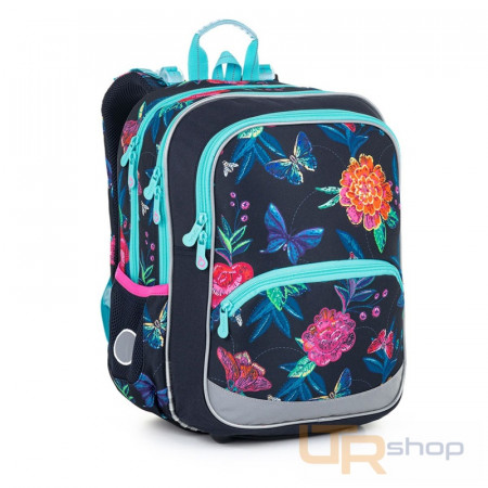 detail BAZI 22003 G školní lehký batoh s motýlky Topgal