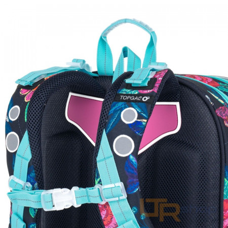detail BAZI 22003 G školní lehký batoh s motýlky Topgal
